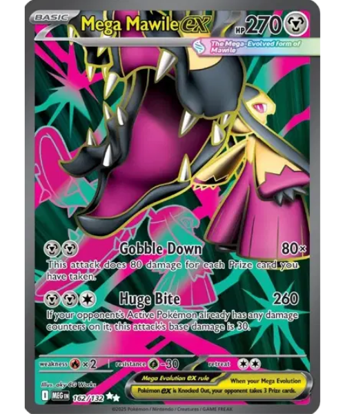 Mega Evolution Base 162/132 - Mega Mawile ex [Ultra Rare]