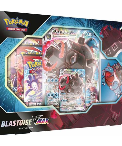 Pokemon TCG Blastoise V Max Battle Box