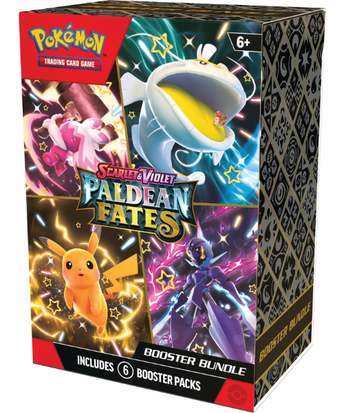 Pokémon TCG Scarlet & Violet Paldean Fates Booster Bundle