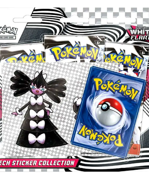 Pokémon TCG - Scarlet & Violet - White Flare - Tech Sticker Collection