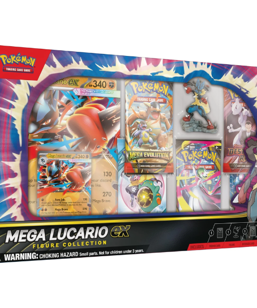 Pokémon TCG Mega Lucario Ex Figure Collection