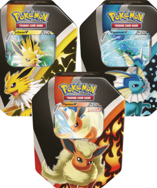 Eevee Evolutions V Tin 2021