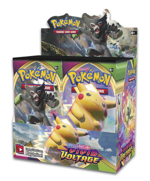 Pokémon TCG Sword & Shield Vivid Voltage Booster Box