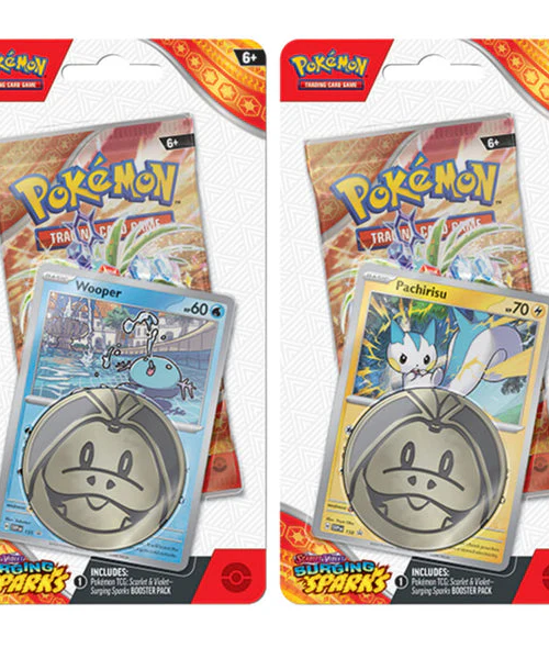 Pokemon Scarlet & Violet Surging Sparks Checklane Blister