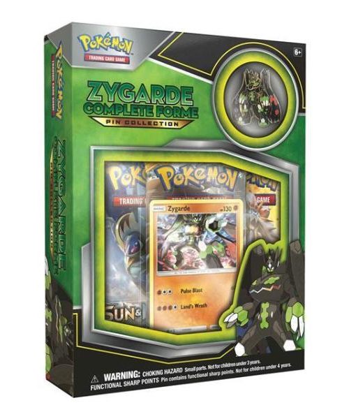 Pokemon Zygarde Complete Forme Pin Collection
