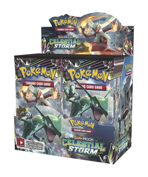 Pokemon TCG Sun & Moon Celestial Storm Booster Box