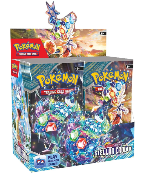 Pokemon TCG Scarlet & Violet Stellar Crown Booster Box