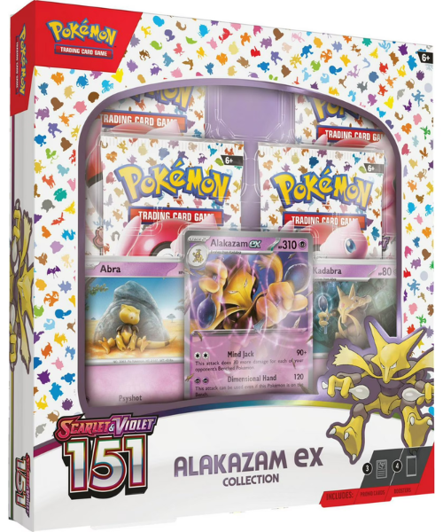 Pokémon TCG Scarlet & Violet 151 Alakazam EX Collection